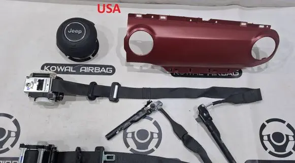 Jeep Wrangler Airbag set with panel 64D08TX7AD