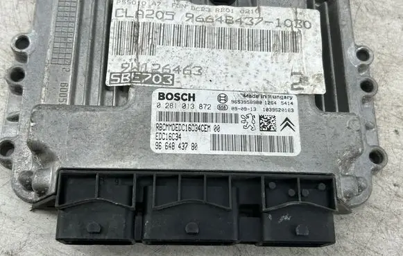 Peugeot 308 Engine control unit/module 0281013872 9653958980 9664843780
