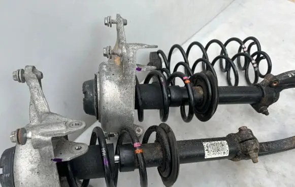 Audi A4 S4 B8 8K Front shock absorber with coil spring 8K0031ch 8k0512149c