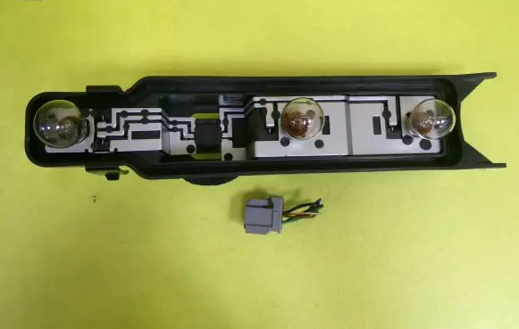 Ford Focus Tail light bulb cover holder