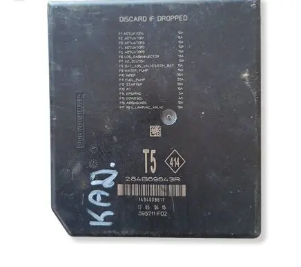 Renault Kadjar Fuse module 284B69643R 1434008617 595711F0