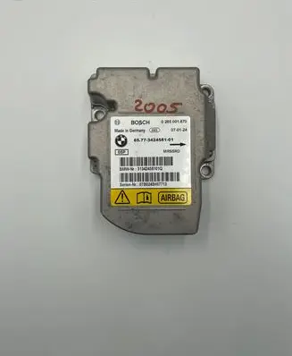 BMW X3 E83 Airbag control unit/module 3424581 313424581 0285001870