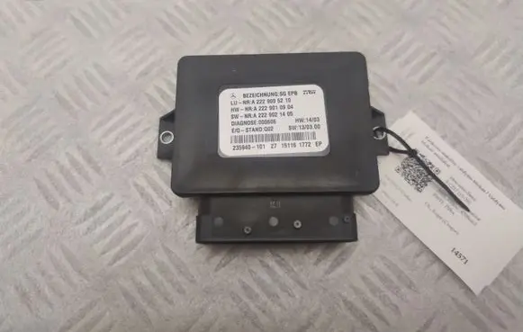 Mercedes-Benz S C217 Hand brake control module A2229005210 A2229010904 A2229021405