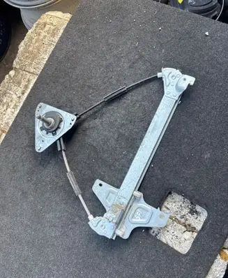 Citroen C4 I Rear door manual window regulator 9656009280