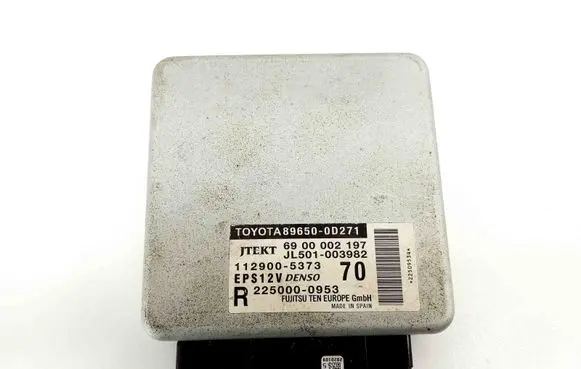 Toyota Yaris Power steering control unit/module 896500D271