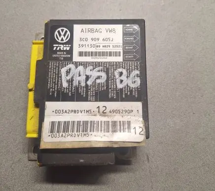 Volkswagen PASSAT B6 Airbag control unit/module 3C0909605J 391130 09H029S2521