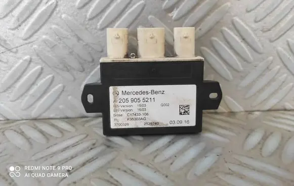 Mercedes-Benz E W213 Tailgate/trunk control unit/module A2059055211 C17433106 K95303AG