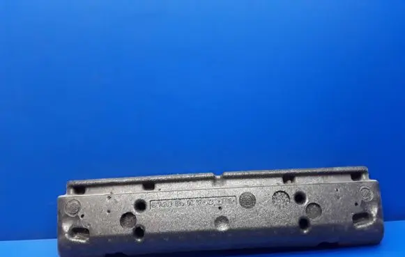 Front bumper foam support bar
