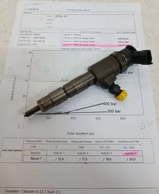 Citroen C4 Grand Picasso Fuel injector 0445110566