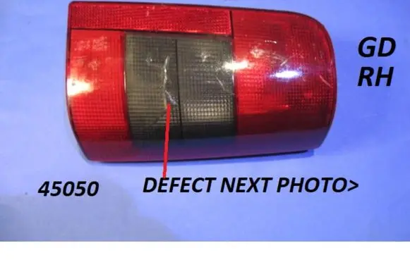 Citroen Berlingo Rear/tail lights 45050