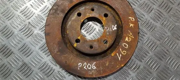 Peugeot 206 Front brake disc