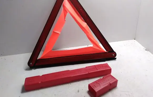 Emergency warning sign