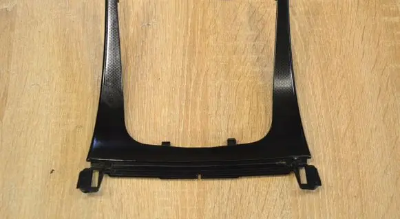 Gear shifter surround trim plastic