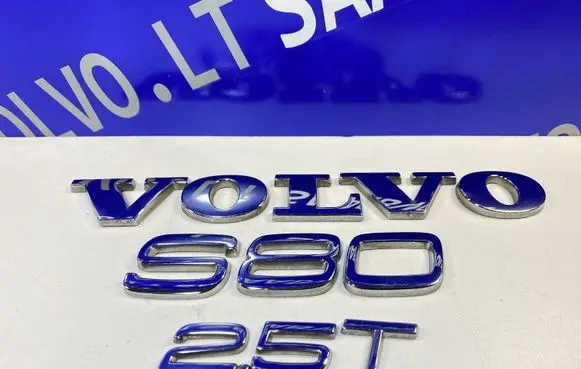Volvo S80 Manufacturers badge/model letters 31333643 30764176