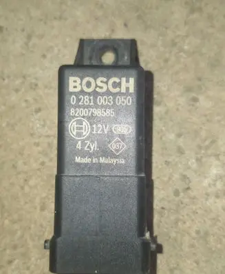 Renault Scenic III - Grand scenic III Glow plug pre-heat relay 0281003050 8200798585