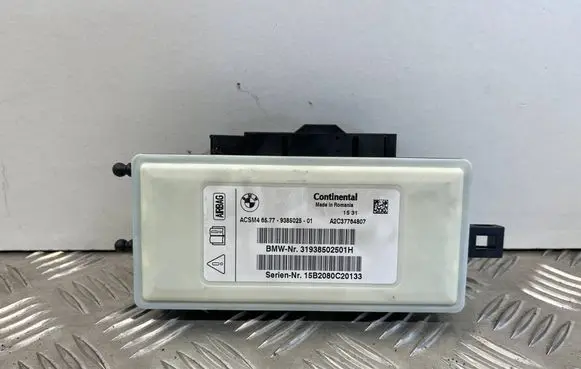 BMW X3 F25 Airbag control unit/module 9385025 65779385025