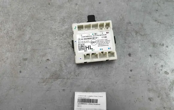 Mercedes-Benz S W222 Door control unit/module a2229001814