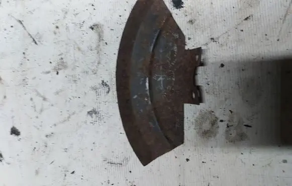 Volkswagen Sharan Front brake disc dust cover plate 95VW2C323AA