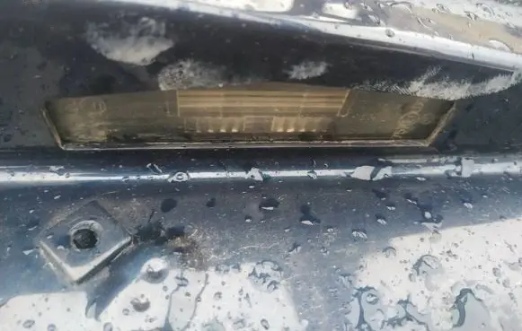 Cadillac CTS Number plate light