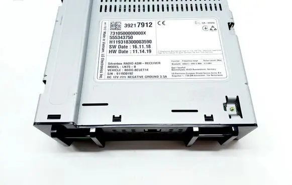 Opel Astra K GPS navigation control unit/module 39217912 555343750