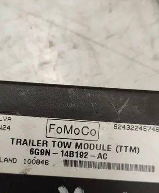 Ford Mondeo MK IV Tow bar trailer control unit/module 6G9N14B192AC 82432245748 100846
