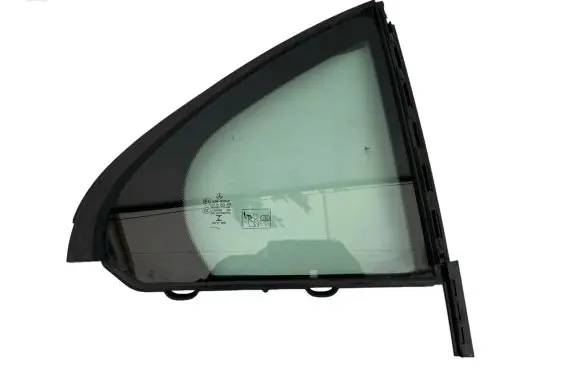 Rear vent window glass