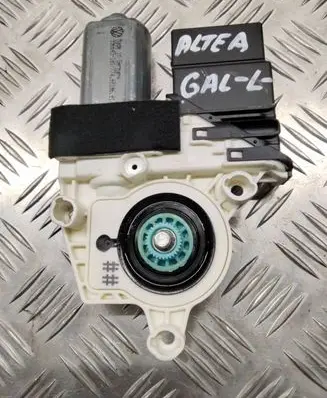 Seat Altea Rear door window regulator with motor 5P0839461A 1K0959703E 995914200