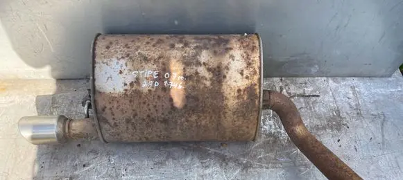 Jaguar S-Type Rear muffler/silencer tail pipe 