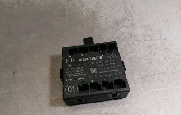 Mercedes-Benz GL X166 Door control unit/module A1669008009