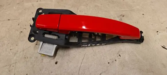 Opel Corsa D Rear door exterior handle 24463749