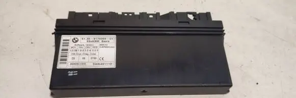 BMW 5 E60 E61 Comfort/convenience module 9176069 5WK49111D A20780324