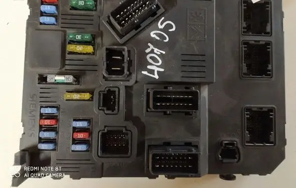 Peugeot 407 Comfort/convenience module 9655708380 S120104700L