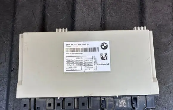 BMW 6 G32 Gran Turismo Seat control module 79437669 7943766 61357943766