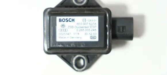 Audi A6 S6 C5 4B ESP acceleration yaw rate sensor 8E0907637A