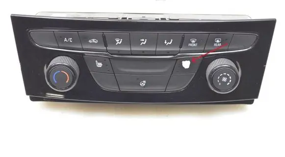 Opel Astra K Air conditioner control unit module 39042439