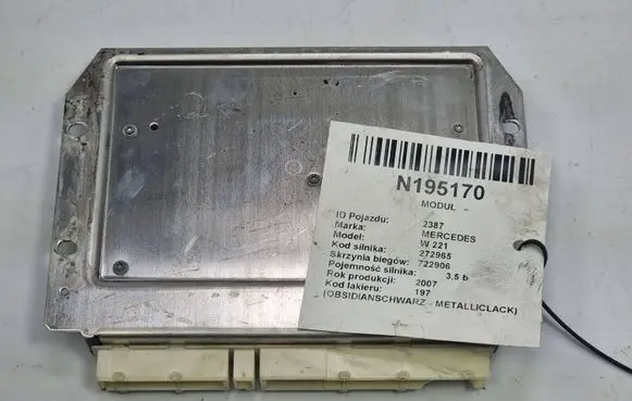 Mercedes-Benz S W221 Air conditioner control unit module A2215404062 AIRMATIC