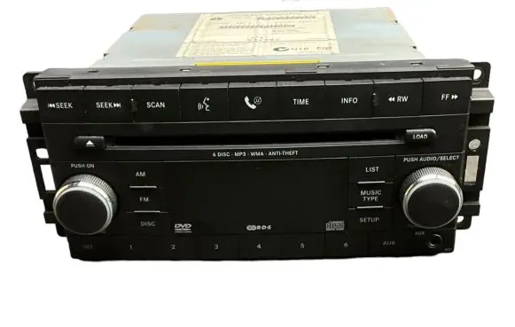 Jeep Patriot Radio/CD/DVD/GPS head unit 05064943AD 031362