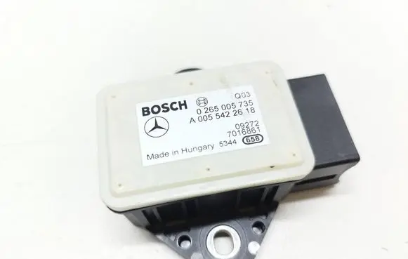 Mercedes-Benz E W212 ESP acceleration yaw rate sensor A0055422618 0265005735 7016861