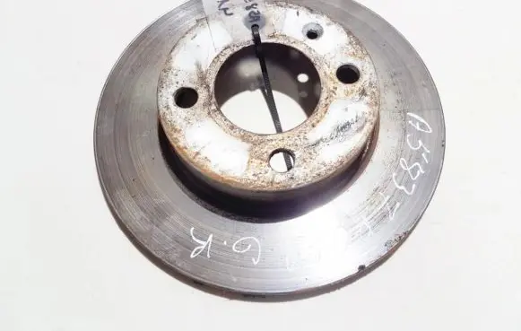 Volkswagen Polo III 6N 6N2 6NF Rear brake disc neventiliuojamas