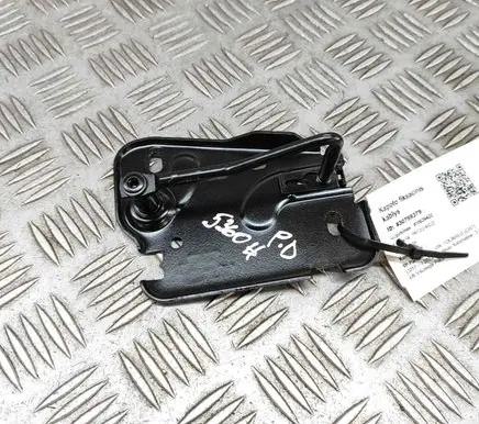 Volkswagen Touareg III Engine bonnet/hood lock/latch loop/hook 4M0823186A