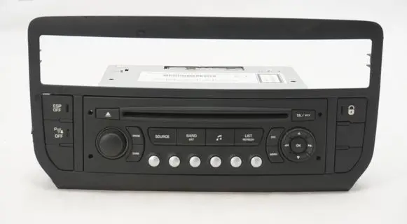 Citroen C5 Radio/CD/DVD/GPS head unit 9666968077 7649140392