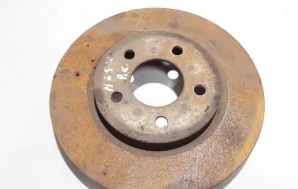 Ford Mustang V Front brake disc ventiliuojamas