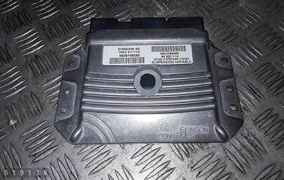 Citroen C6 Suspension control unit/module 9658708280