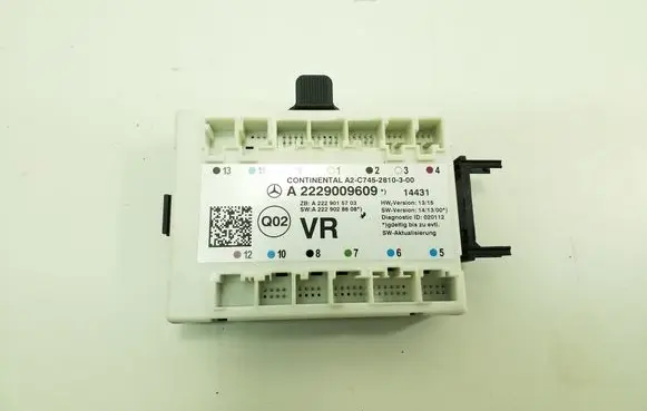 Mercedes-Benz S W222 Door control unit/module A2229009609
