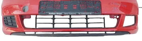 Skoda Fabia Mk2 (5J) Front bumper 5j0807221d