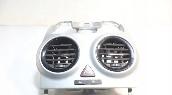 Dashboard air vent grill cover trim