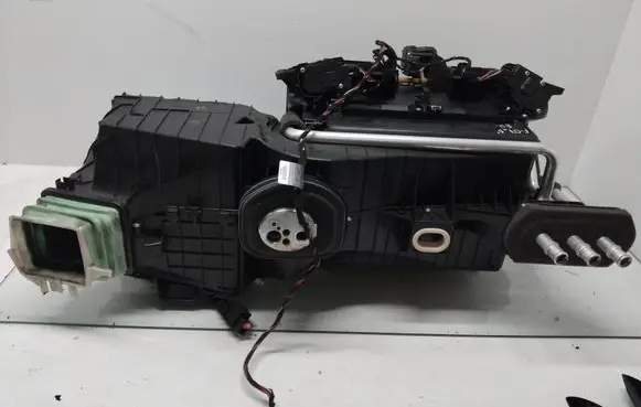Interior heater climate box assembly