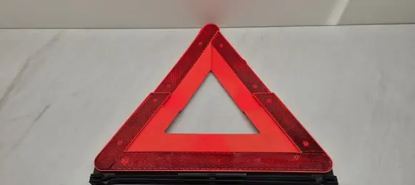 Audi A4 S4 B6 8E 8H Emergency warning sign 4B5860251C