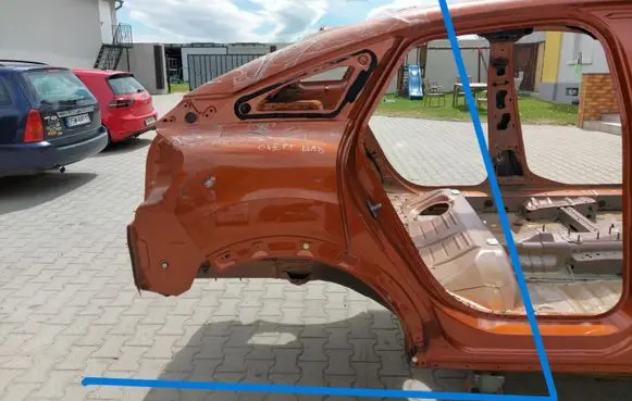 Rear quarter panel
