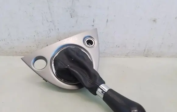 Gear lever shifter trim leather/knob